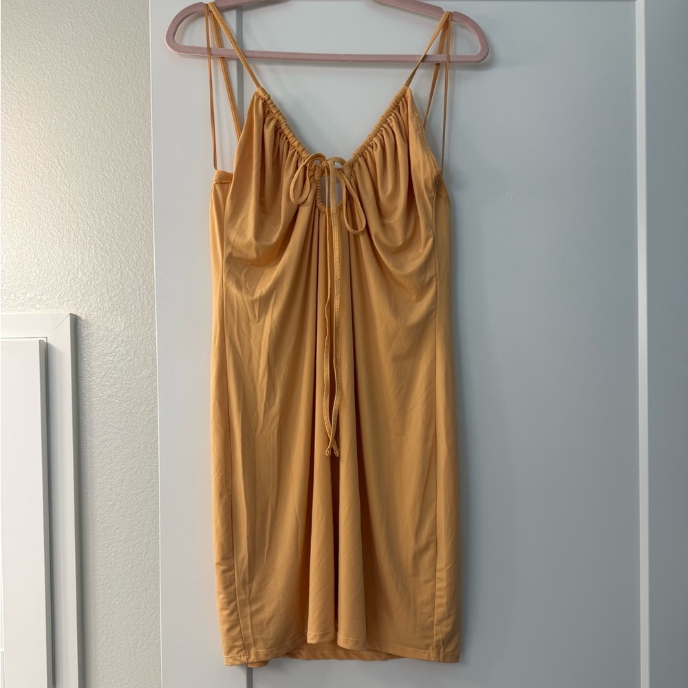 Abercrombie & Fitch orange dress